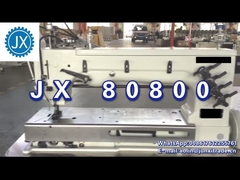 La máquina de coser de cadena sola y doble del brazo largo del motor 550W para la seguridad enorme del bolso maneja una tela más grande