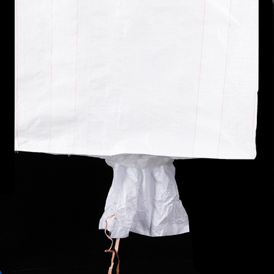 La prenda impermeable blanca pura echa en chorro los bolsos a granel inferiores que empaquetan 0.5ton rugoso a 3ton