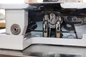 Simple arriba y abajo de la máquina de coser material gruesa adicional JX-967 de la alimentación FIBC